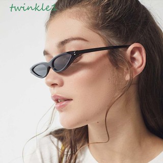 Twinkle1 แว่นกันแดด ทรงสามเหลี่ยม พิมพ์ลายเสือดาว แฟชั่นสไตล์ยุโรป และอเมริกา