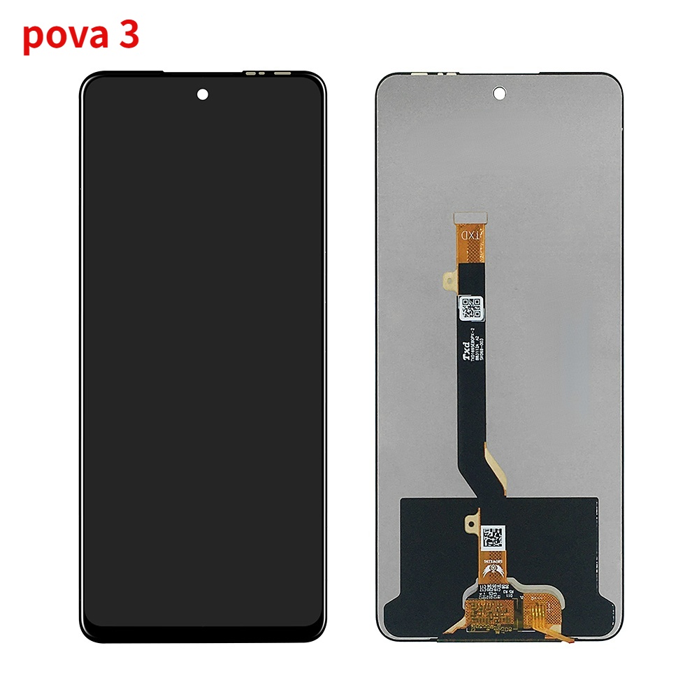 อะไหล่หน้าจอสัมผัส LCD เซนเซอร์ดิจิไทเซอร์ สําหรับ Tecno Pova 3 4 5 5 pro Tecno Pova 5 pro pova2