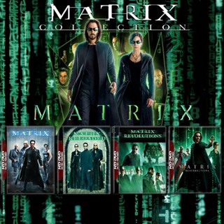 The Matrix เดอะ เมทริคซ์ 1-4 DVD หนังใหม่ มาสเตอร์ พากย์ไทย