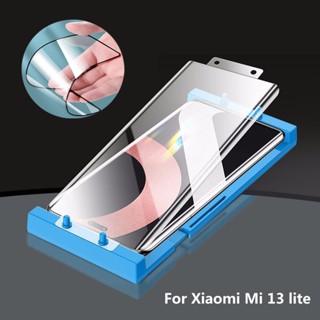 สําหรับ xiaomi Mi 13 lite ฟิล์มเซรามิค นิ่ม เต็มรูปแบบ กาว ป้องกันหน้าจอ ไม่ใช่กระจกนิรภัย กาวเต็มรูปแบบ บางเฉียบ ฟิล์มเซรามิค นิ่ม ป้องกันหน้าจอ สําหรับ xiaomi mi13lite