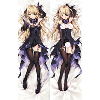 Genshin impact Dakimakura ปลอกหมอนบอดี้ พิมพ์ลายอนิเมะ สองด้าน ขนาด 50*150 ซม.