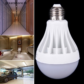 Greatshore หลอดไฟ LED 220 110V 3W 5W 7W 12W เซนเซอร์เสียง ตรวจจับการเคลื่อนไหว PIR