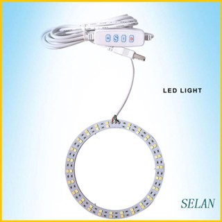 Selan สายเคเบิลพาวเวอร์ซัพพลาย DC5V LED พอร์ต USB หรี่แสงได้