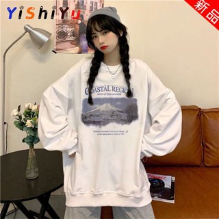 🍀เสื้อฮู้ดผู้หญิง เสื้อสเวตเตอร์ ผู้หญิง ลายการ์ตูน สวมใส่สบาย เสื้อฮู้ดผู้หญิงเกาหลี