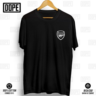 【ใหม่】เสื้อยืด พิมพ์ลายสโมสรฟุตบอล Arsenal Premium Distro Combed30s สําหรับผู้ชาย และผู้หญิง