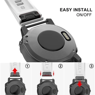 สายนาฬิกาข้อมือซิลิโคน สไตล์สปอร์ต สําหรับ Garmin Fenix 6 6x Pro