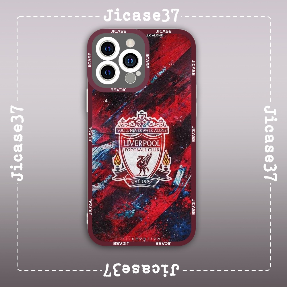 Jicase Football Club Liverpool Football Club Square Edge iphone Case