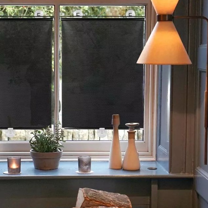 ม่านม้วนอัตโนมัติ ป้องกันUV-ความร้อน ทึบแสง100% ระบบซิป+พับอัตโนมัติ - รูปที่ 5