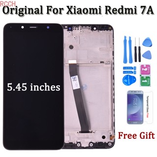 อะไหล่หน้าจอสัมผัสดิจิทัล LCD พร้อมกรอบ สําหรับ Xiaomi Redmi 7A MZB7995IN M1903C3EG