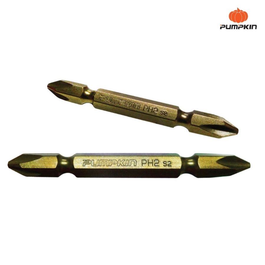 PUMPKIN ดอกไขควงลม ( 1 ดอก ) ดอกไขควง คอยาว 13mm ผลิตจากเหล็กกล้าคุณภาพสูง S2  PH2-65/61028 ถูกสุด