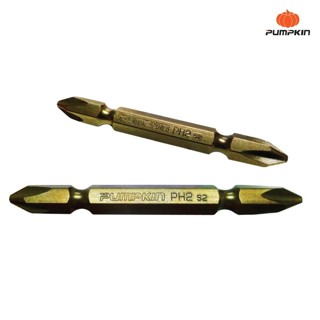 PUMPKIN ดอกไขควงลม ( 1 ดอก ) ดอกไขควง คอยาว 13mm ผลิตจากเหล็กกล้าคุณภาพสูง S2  PH2-65/61028 เยี่ยม