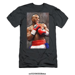 【hot sale】ใหม่ เสื้อยืดผ้าฝ้าย 100% พิมพ์ลาย Floyd Mayweather Artwork แฟชั่นสําหรับผู้ชาย 2022