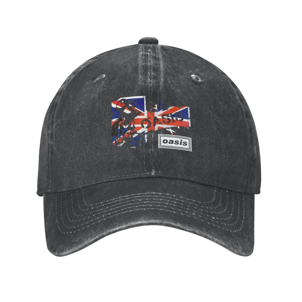 จัดส่งรวดเร็ว Oasis Vintage Cowboy Cap Retro Hip Hop