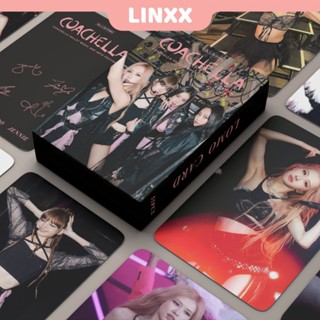 Linxx โปสการ์ดอัลบั้มเพลง BlackPink Coachella Valley Lomo Card Kpop 55 ชิ้น