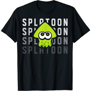 เสื้อยืดแขนสั้น คอกลม ผ้าฝ้ายแท้ พิมพ์ลาย Nintendo Splatoon Splatoon Jet Warrior สําหรับผู้ชาย และผู้หญิง