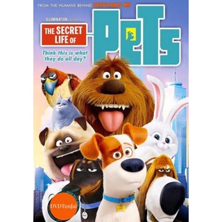 หนังแผ่น DVD The secret life of pets เรื่องลับแก๊งขนฟู (เสียง ไทย/อังกฤษ ซับ ไทย/อังกฤษ) หนังใหม่ ดีวีดี