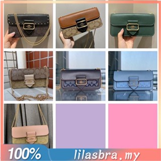 Coach Morgan CH150 CH167 CF474 CF475 CF488 CE693 กระเป๋าสะพายผู้หญิง ห่วงโซ่ ขนาดที่เล็ก แฟชั่นสุดหรู หนังพรีเมี่ยม 150