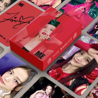 โปสการ์ด อัลบั้ม Kpop JISOO Solo ME ขนาดเล็ก สําหรับเก็บสะสม