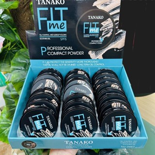 TANAKO FIT ME OIL CONTROL POWDER แป้งพัฟ ซาซิมิ ออเรนจ์ ดับเบิ้ล