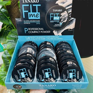 TANAKO FIT ME OIL CONTROL POWDER แป้งพัฟ ซาซิมิ ออเรนจ์ ดับเบิ้ล