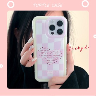 [พร้อมส่ง] เคสโทรศัพท์มือถือ ลายตารางหมากรุก กันกระแทก สําหรับ Iphone 14Promax 13 12Pro 11 78