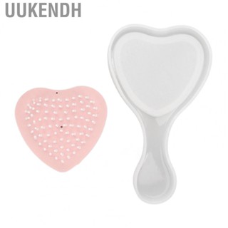 Uukendh Hairbrush Making Mold  Thick Safe Soft Hairbrush Mold  for Men Women for Home