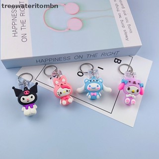 Tt พวงกุญแจ จี้ตุ๊กตาเรซิ่น รูปการ์ตูน Kuromi Hello Kitty My Melody แบบพกพา