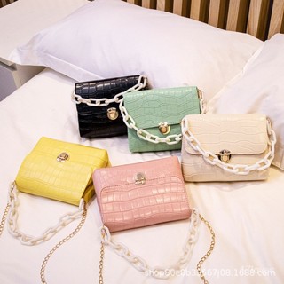 [COD พร้อมจัดส่ง] women handbags กระเป๋าสี่เหลี่ยมเล็กลายหิน กระเป๋าสะพายข้างผญ NYWE