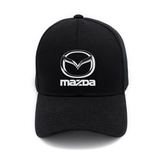 พร้อมส่ง หมวกแก๊ป พิมพ์ลายโลโก้รถยนต์ MAZDA สําหรับผู้ชาย และผู้หญิง