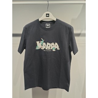 Kappa ใหม่ เสื้อยืดลําลอง แขนสั้น คอกลม พิมพ์ลาย สไตล์สปอร์ต แฟชั่นฤดูใบไม้ผลิ ฤดูร้อน สําหรับผู้ชาย K0D32TD38P