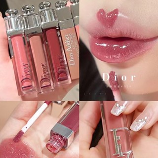 Dior Addict Lip Maximizer ลิปบาล์ม ขนาดเล็ก 2 มล. คอลลาเจนแอคทีฟ ลิปกลอส 001# สีชมพู 004# ตัวอย่างลิปกลอส เพิ่มขนาด 2 มล.