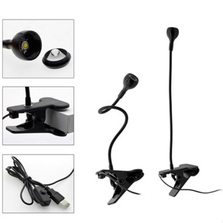 Lighting 💥โคมไฟLED💥 มาตรฐาน มอก . มีสวิตซ์ เปิด-ปิด ปรับขาโค้งงอได้360 สายไฟUSB โคมไฟตั้งโต๊ะ หนีบ clip lamp