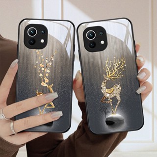 Dmy เคสโทรศัพท์มือถือกระจกนิรภัย หรูหรา สําหรับ xiaomi 11 lite 12T pro 12 11T 10T 9T note 10 lite POCO M5 M4 pro F5 C40 M3 X3 NFC F4 GT X4 pro F3