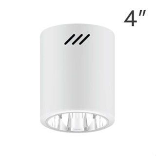 แสงจ้ามาก LAMPTAN โคมไฟติดลอย Downlight Fixture รุ่น Common วัสดุทำจากอลูมิเนียมเกรด A ไม่เป็นสนิม