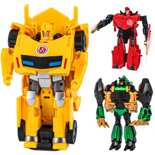 ของเล่นหุ่นยนต์ Transformers Optimus Prime Bumblebee Transformers ขนาดเล็ก ของขวัญวันเกิด สําหรับเด็กผู้ชาย