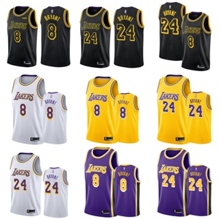 เสื้อกีฬาบาสเก็ตบอล ปักลาย NBA Los Angeles Lakers Kobe Bryant Jersey ไซซ์เดียว สไตล์คลาสสิก 379356