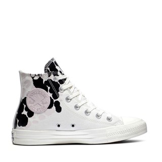 Converse รองเท้าผ้าใบ Sneakers CTAS INKED PACK HI CREAM ผู้ชาย ผู้หญิงunisex สีครีม A04215C A04215CH2CMMC