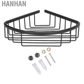 Hanhan Bathroom Storage Rack Stainless Steel Bathroom Corner Shelf Triangular for Home