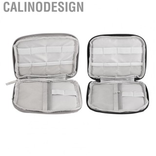 Calinodesign Electronic Organizer  Zipper Design Data Line Storage Bag  for Watches for Travel