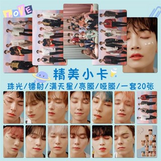 สินค้าใหม่ พร้อมส่ง SEVENTEEN ชุดอัลบั้มรูปภาพ รูปเซลฟี่ ด้านเดียว ทรงกลม รองรับ 20 ดาว