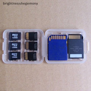 Bgth กล่องเก็บการ์ดหน่วยความจํา Micro SD TF SDHC MSPD 8 ช่อง