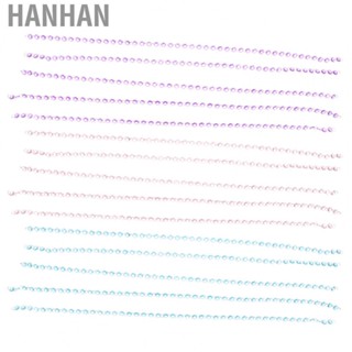 Hanhan Chandelier Crystals  Crystal Garland Exquisite Color 5 Strands  for DIY