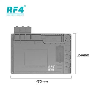 Rf4 RF-PO11 แผ่นฉนวนกันความร้อน ป้องกันไฟฟ้าสถิตย์ 450*298 มม. สําหรับซ่อมแซมโทรศัพท์มือถือ