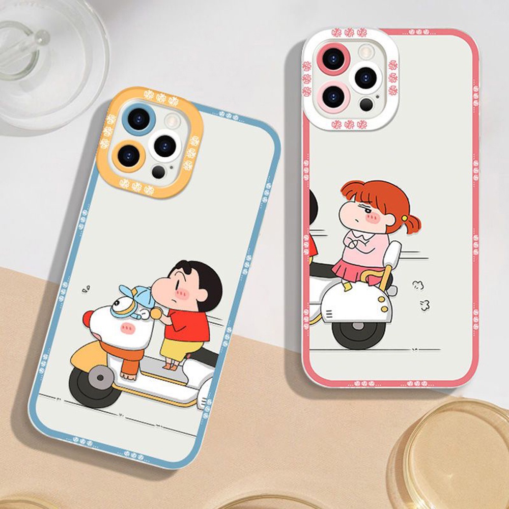 เคส Samsung Galaxy S23 FE S23+ Plus + Ultra S23FE S22 S20 S21 FE 5G S10 Plus Note 20 Ultra 10 Pro Soft Cover กันกระแทกขี่จักรยานใส