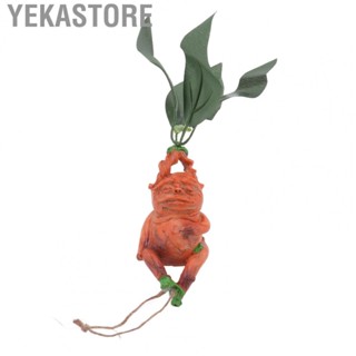 Yekastore Mandrake Grass Resin Statue  Cute Gestures Garden Decoration  for Home for Library