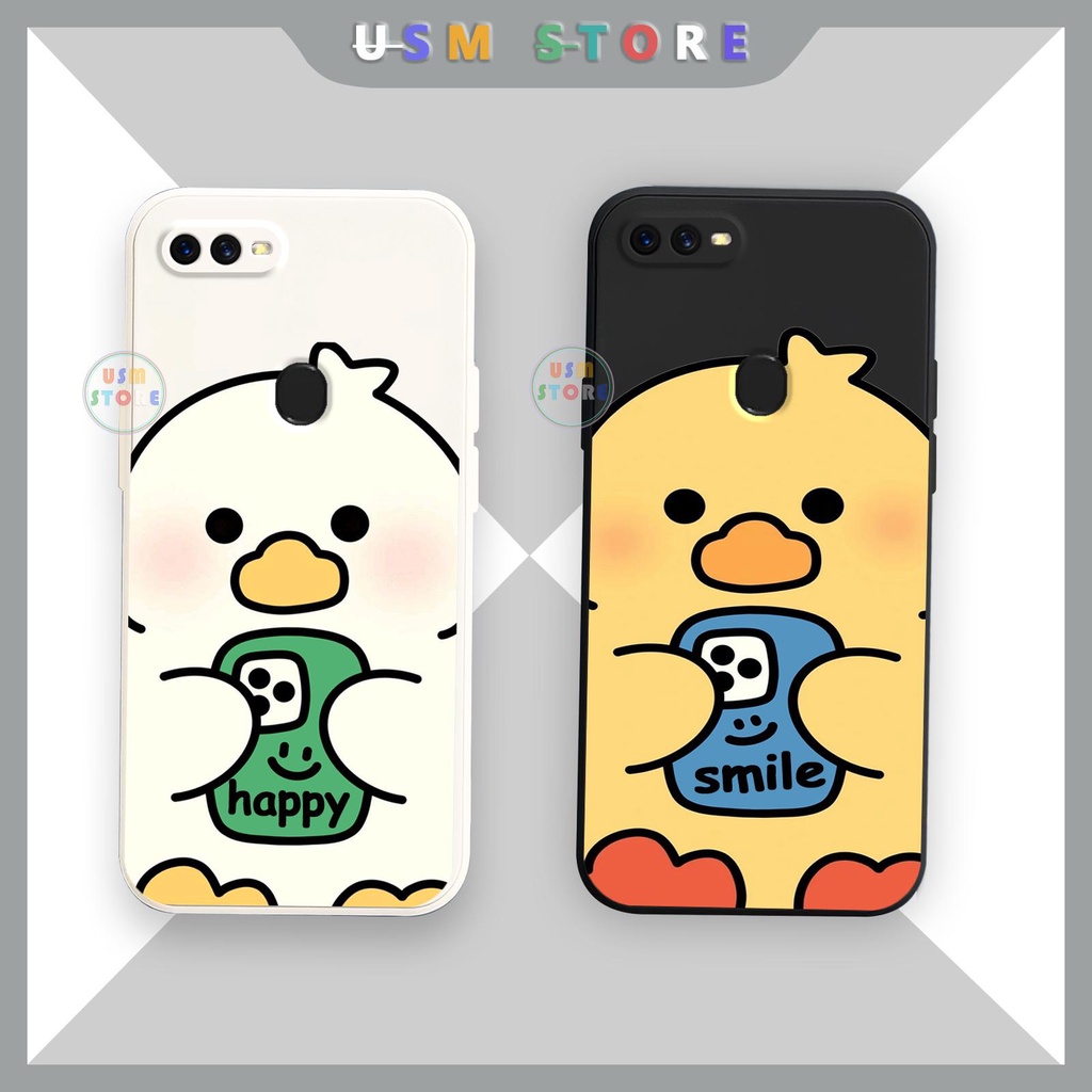 เคสสําหรับ OPPO A7 / AX7 / A7N/F7 /F9/F9 PRO/A7X/Realme U1/Realme 2 PRO TPU ยืดหยุ่น ขอบสี่เหลี่ยม