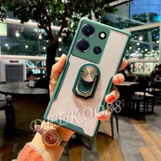 ใหม่ เคสโทรศัพท์มือถือแบบใส กันกระแทก สี่มุม พร้อมแหวนขาตั้ง สําหรับ Infinix GT 10 Pro Note 30 VIP Pro 30i 4G 5G 2023 Note30vip Note30