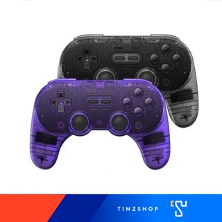 𝟴𝗕𝗶𝘁𝗗𝗼 80GJ 8BitDo Pro 2 Bluetooth Controller for Switch, PC, macOS, Android (Special Edition) จอยโปร 2 จอยใส