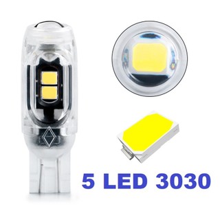 Lampu LED Mundur Senja Sein T10 5 SMD 3030 Titik Mata Sen Mobil