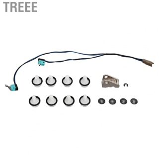 Treee Door Handle Upgrade Kit 1042845 00 A Stainless Steel Microswitch Harness Complete Door Panel  Stable for Model S 2012‑2017